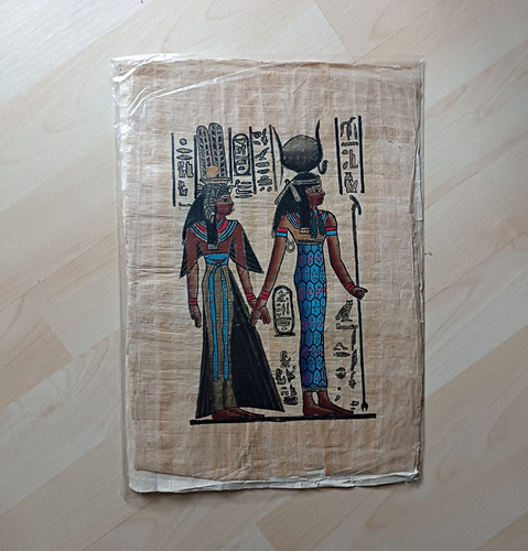 Papyrusbild ägyptische