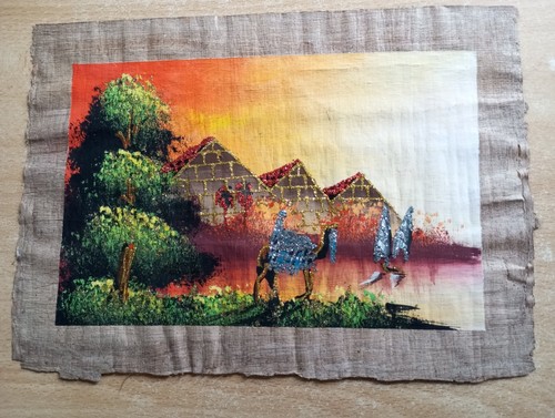 ägyptisches papyrus nachts - ,
