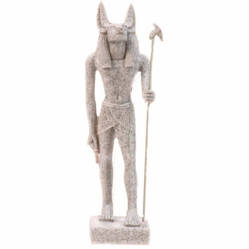 ägyptischer anubis stehend - anubis,