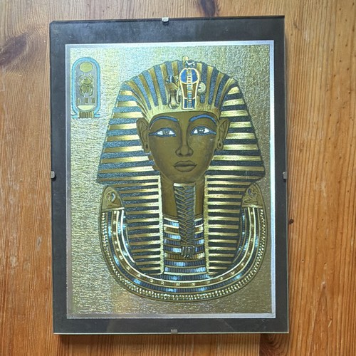 Goldene tutenchamun maske - goldene,