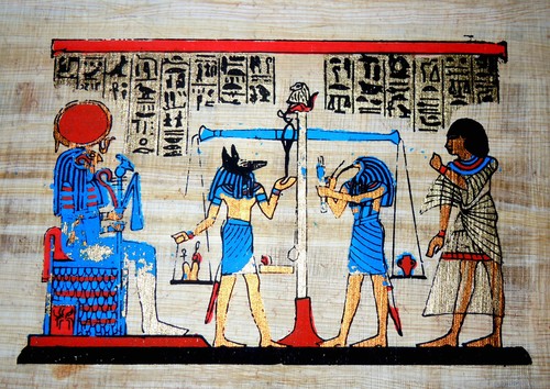 ägypten kleines papyrus - Ägypten, papyrus-bild