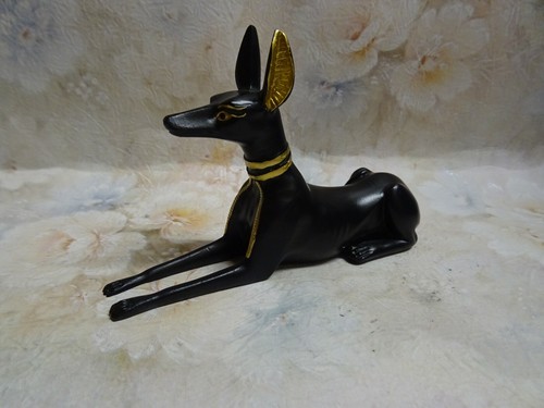 Anubis liegend ägyptenfigur - anubis,