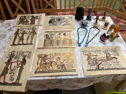 ägypten figuren papyrus - Ägypten, figuren,