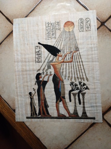 Original ägyptischer papyrus - Ägyptischer,