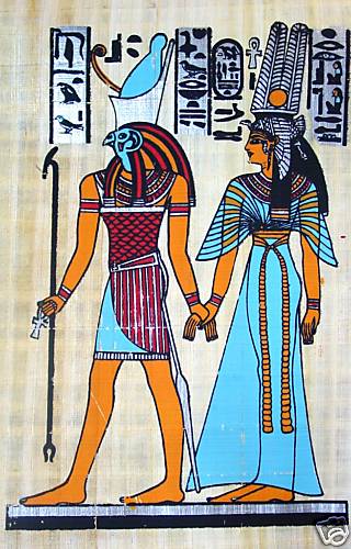 ägypten papyrus bild - Ägypten, papyrus-bild