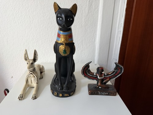 3er set ägyptische figuren - ägyptische,
