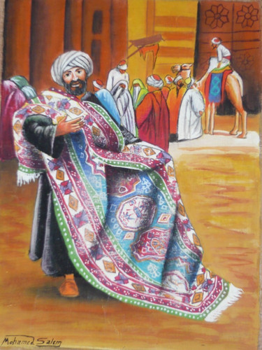 Neues bild gouache auf echtem - neues,