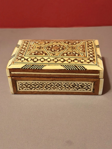 Schmuckkästchen holz perlmutt - schmuckkästchen,