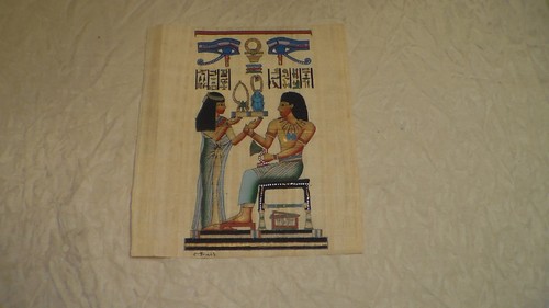 Original ägyptischer papyrus - original,