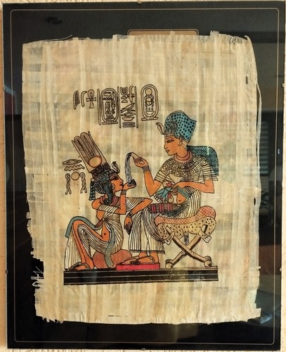 Papyrus pharao tut - tut, und