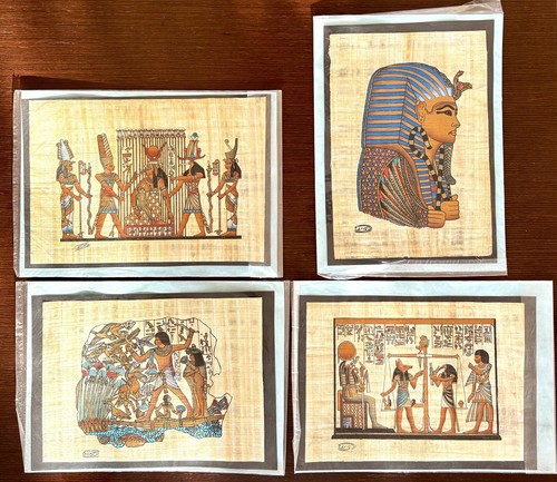 Gemälde ägypten 4 stück - ,